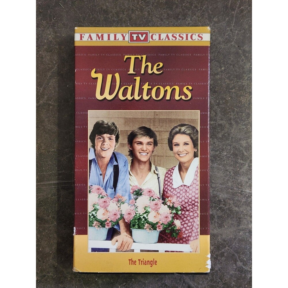 Family TV Classics The Waltons, The Triangle (VHS, 1973)